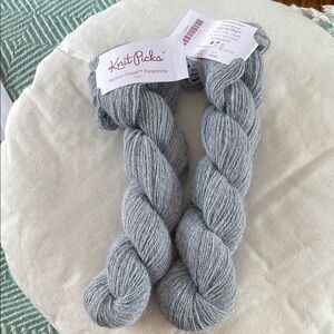 Knit Picks Alpaca Cloud Fingering Yarn (2 skeins)